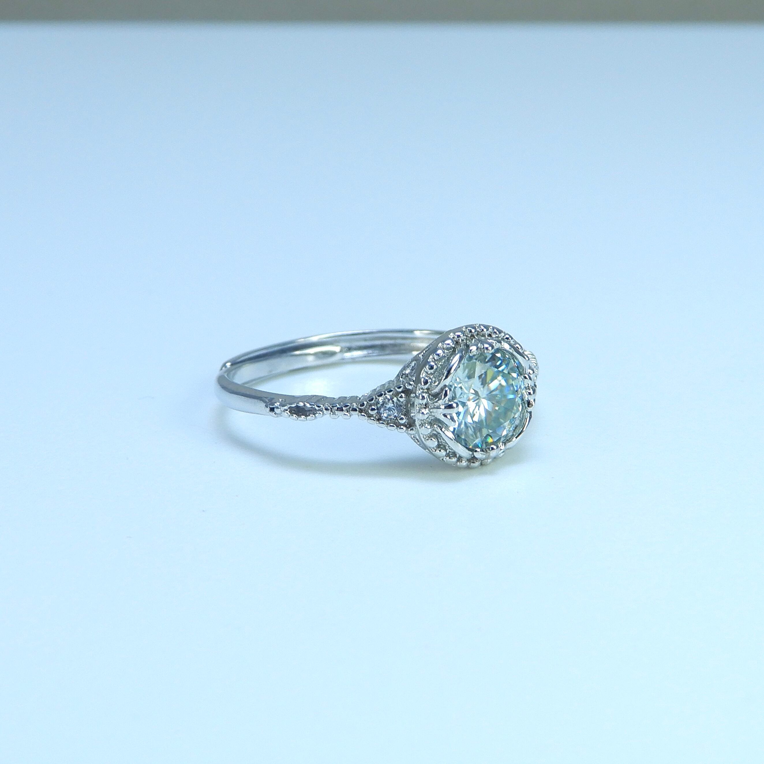 ♦︎モアサナイト♦︎WGカラー《0030》