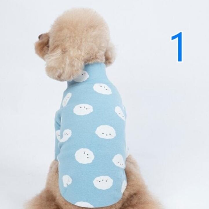 XS〜M】即納☆可愛いビションフリーゼわんこトップス♡ 犬用 春服夏服