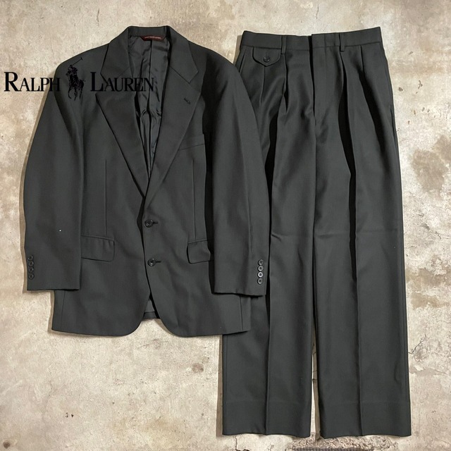 〖Chaps Ralph Lauren〗wool setup suit/チャップスラルフローレン ウール セットアップ スーツ/msize/#0513/osaka
