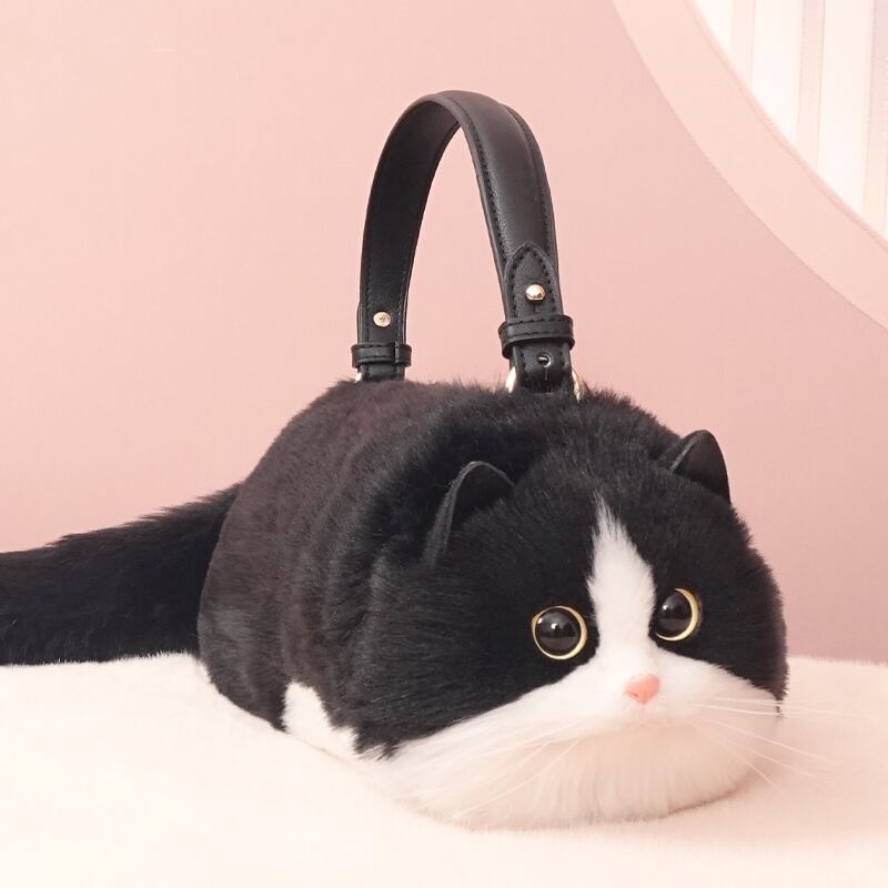 猫バッグ超おっきい子 ハチワレ bag K509 | luvxy
