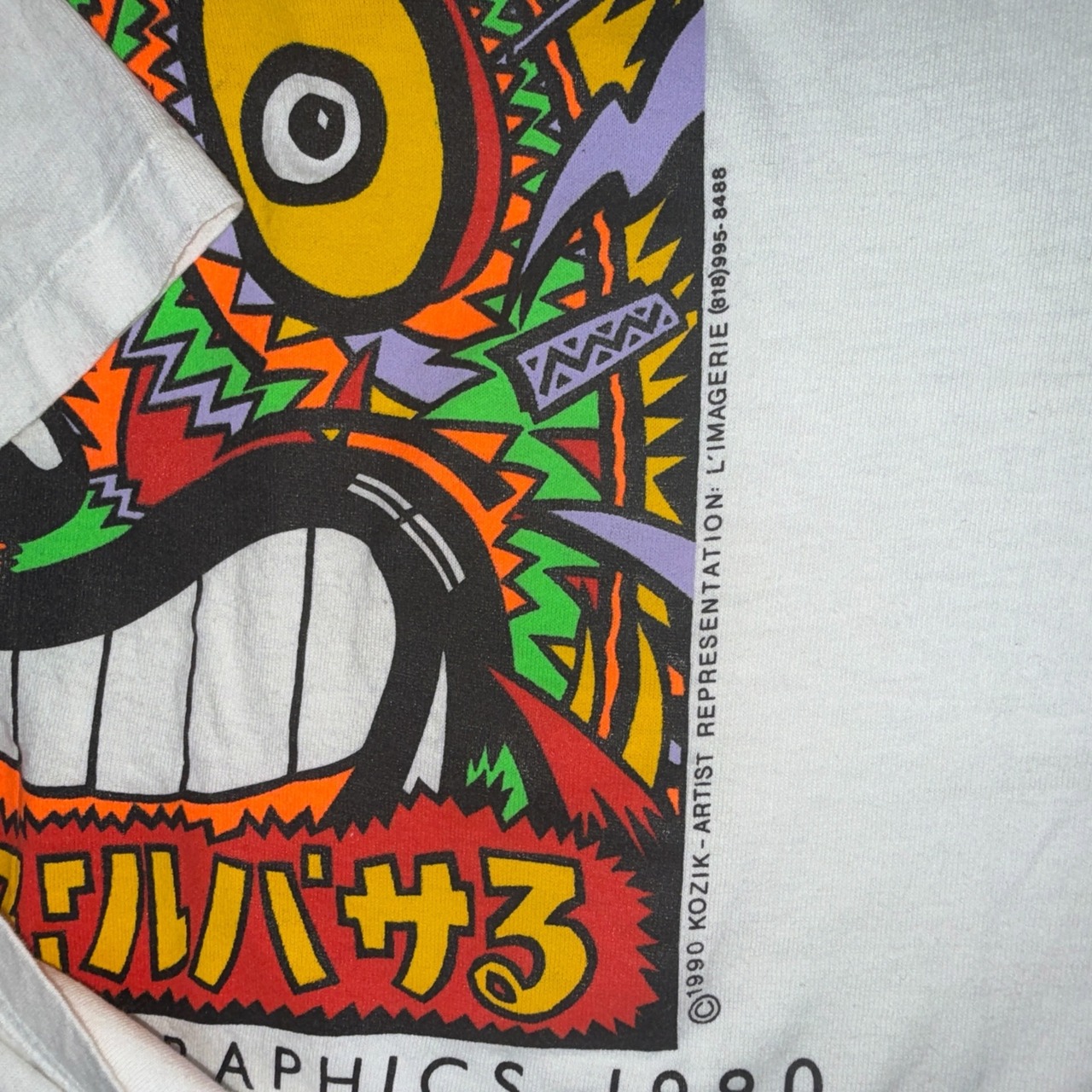 【FRANK KOZIK】フランク・コジック "QUE DIOS VOS PERDONE" 90's Vintage Tシャツ