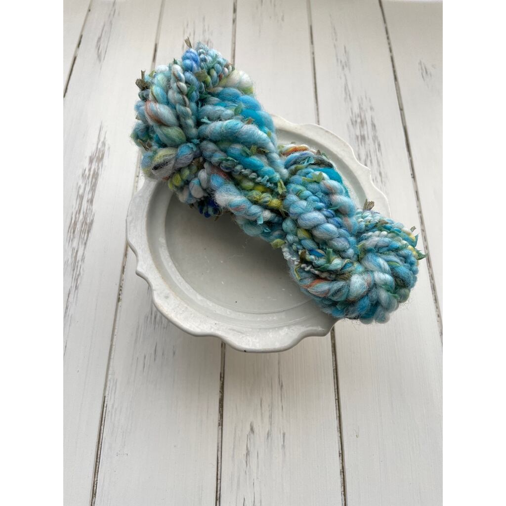 アートヤーン  手紡ぎ糸【22-0103】