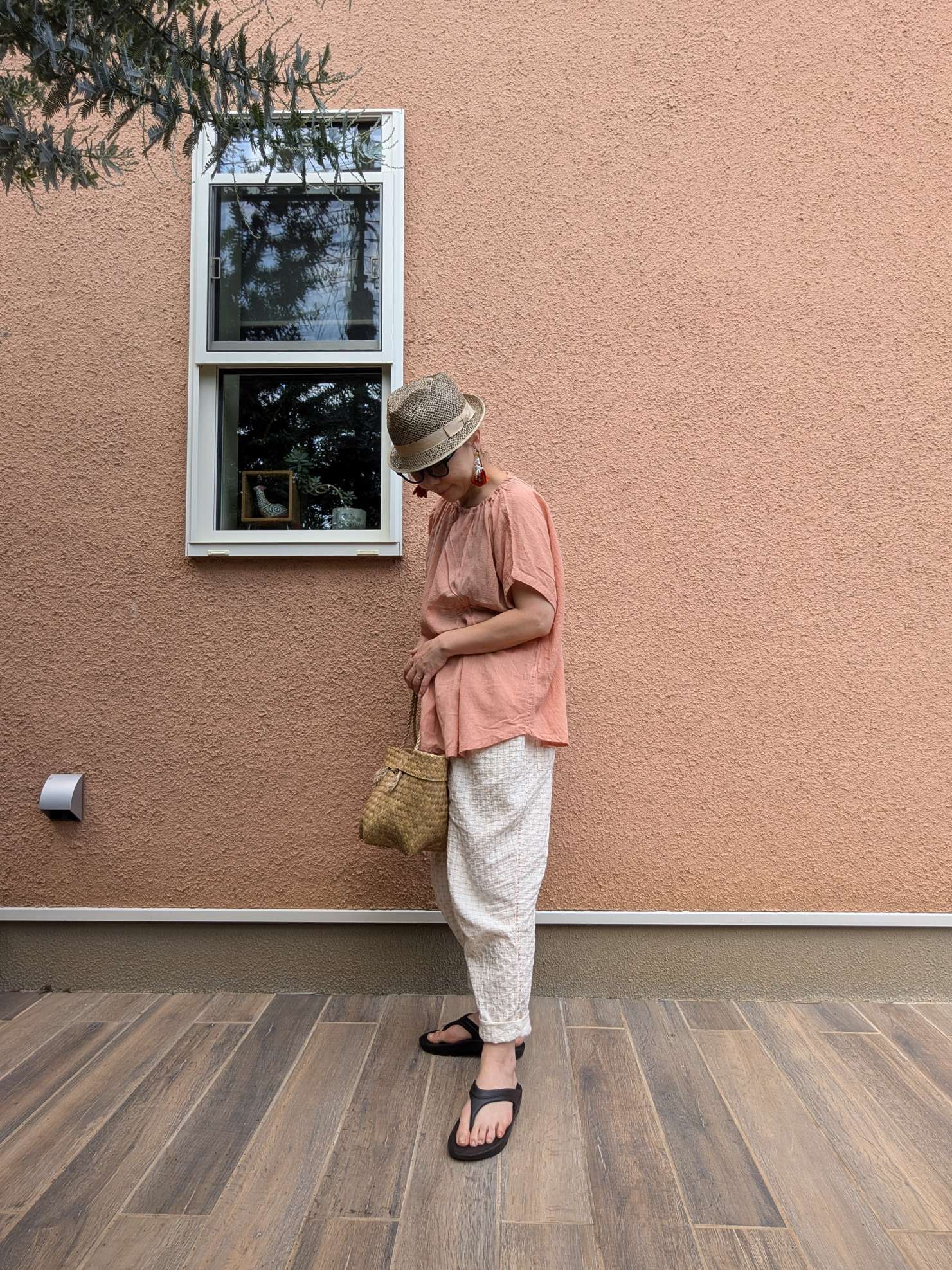 sale* チェンマイ soratotoriオリジナル サイド刺し子パンツ | sora to