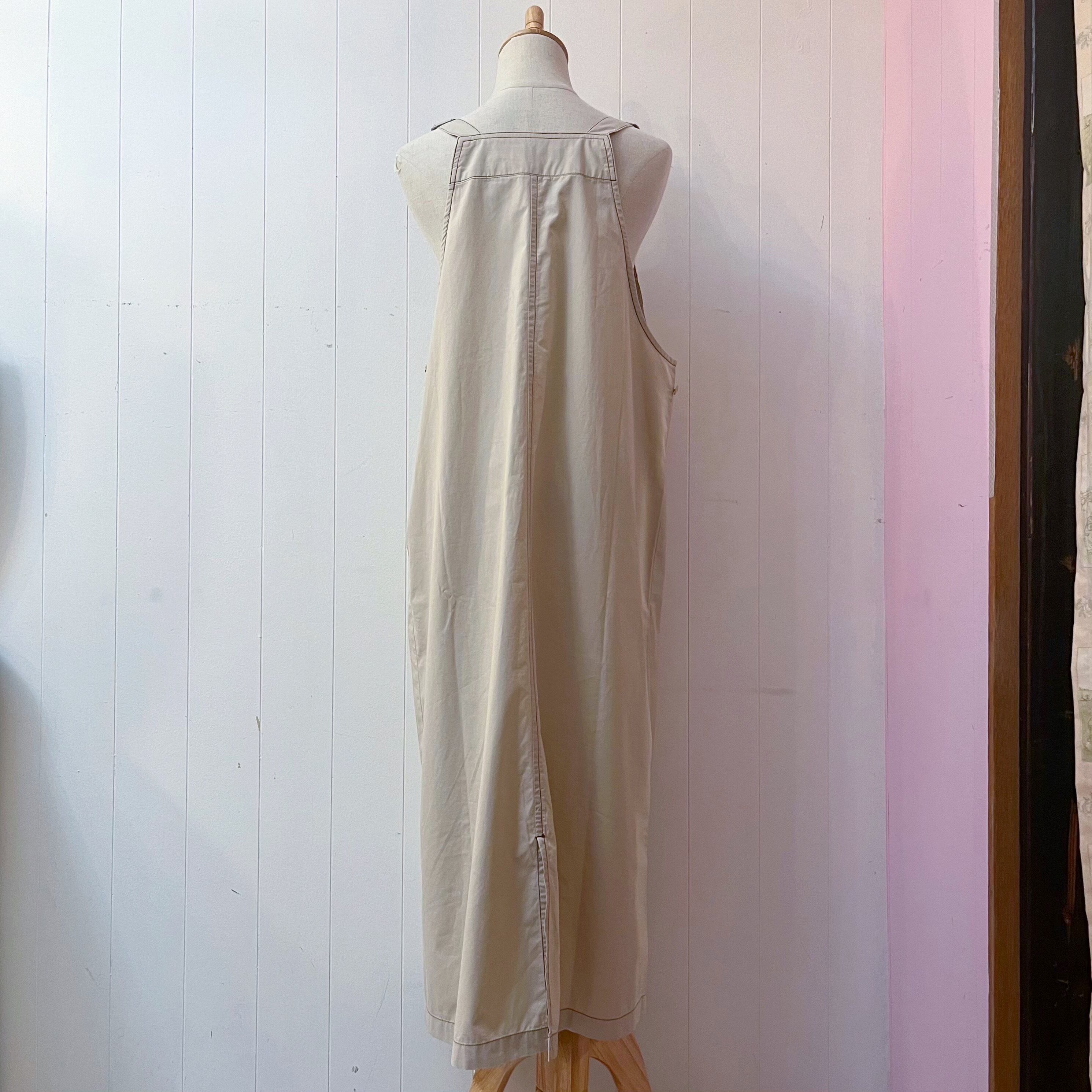 light beige long jumper skirt