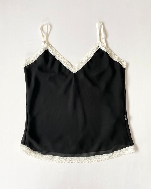 black camisole