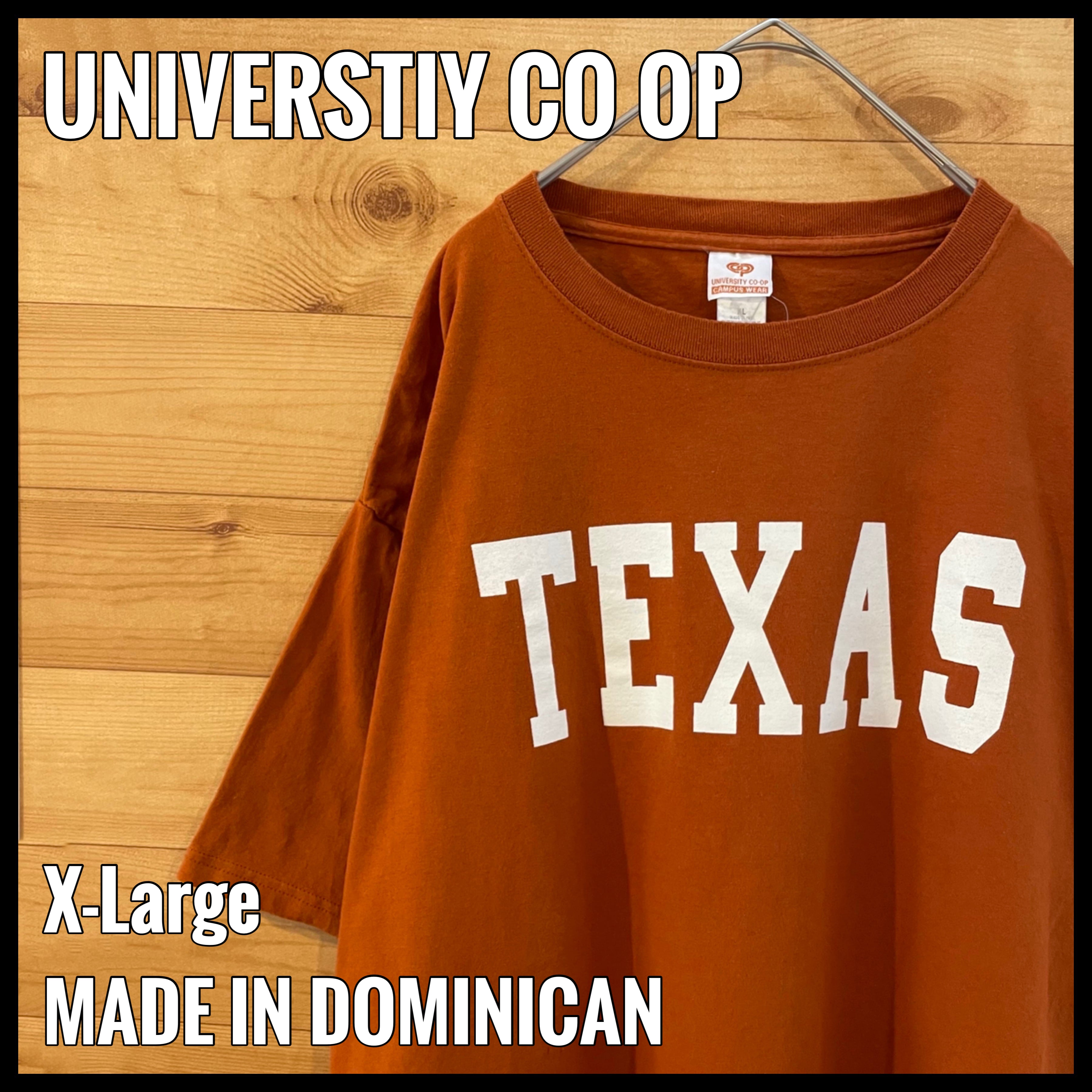 UNIVERSTIY COOP】カレッジ テキサス大学 ロゴ TEXAS Tシャツ XL