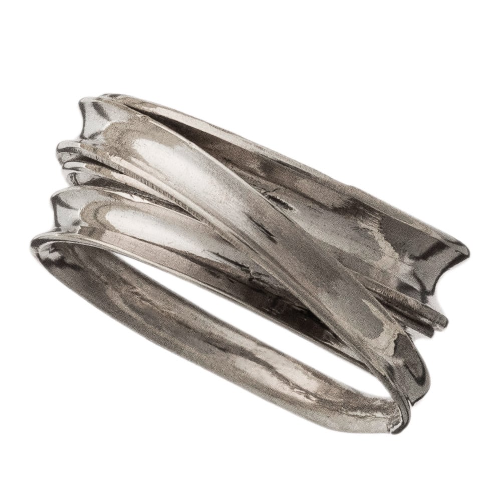 特別価格】逆甲丸トリプルリング AKR0051 Reverse Komaru triple ring