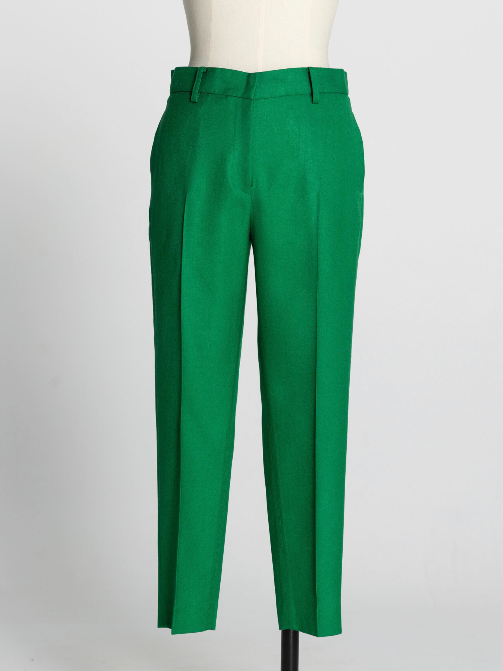 green tapered pants 22SS10