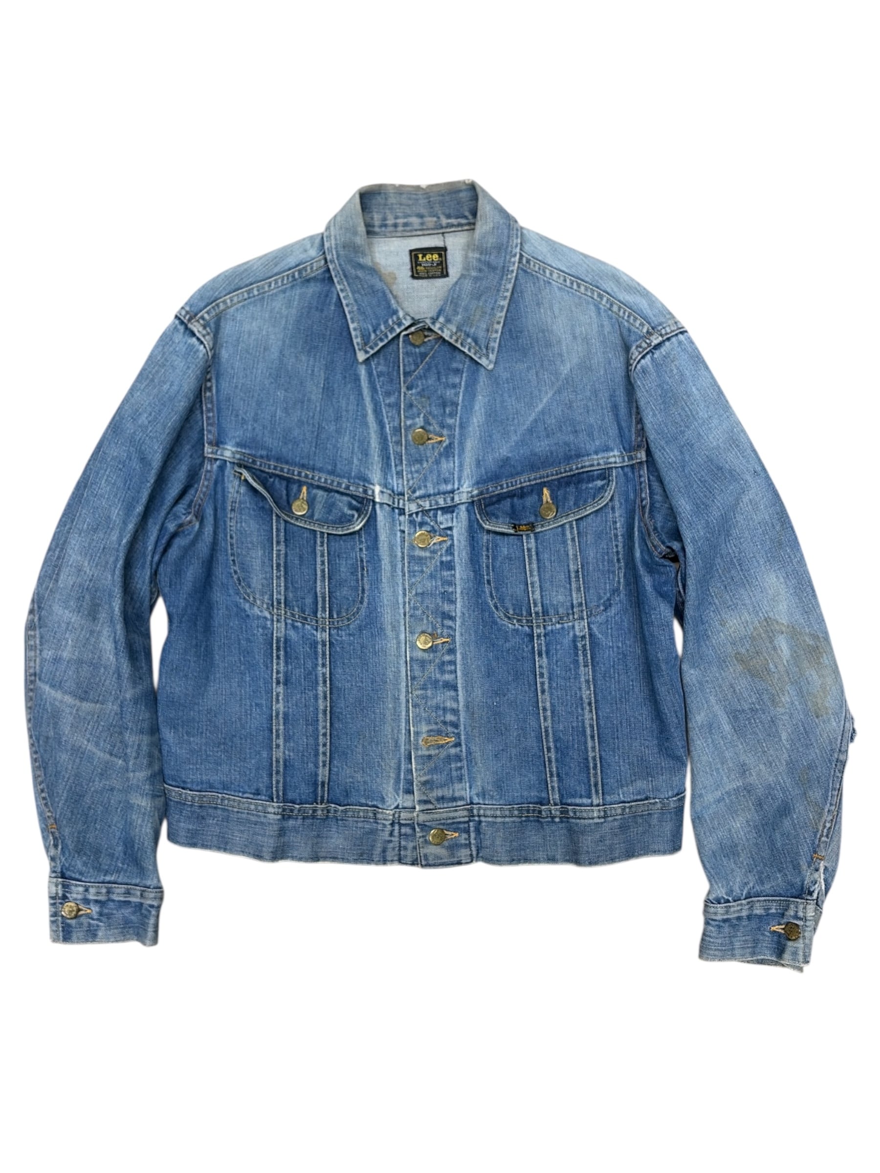 【美品】Lee 80s 101-J デニムジャケット USA製 インディゴ 38 80s- LEE 101-J JKT Made in USA リー デニム ジャケット | N.O.N