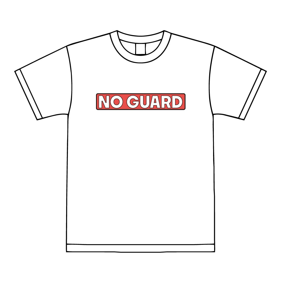 P.W No Guard Crown Tee/WHT | No Guard Okey