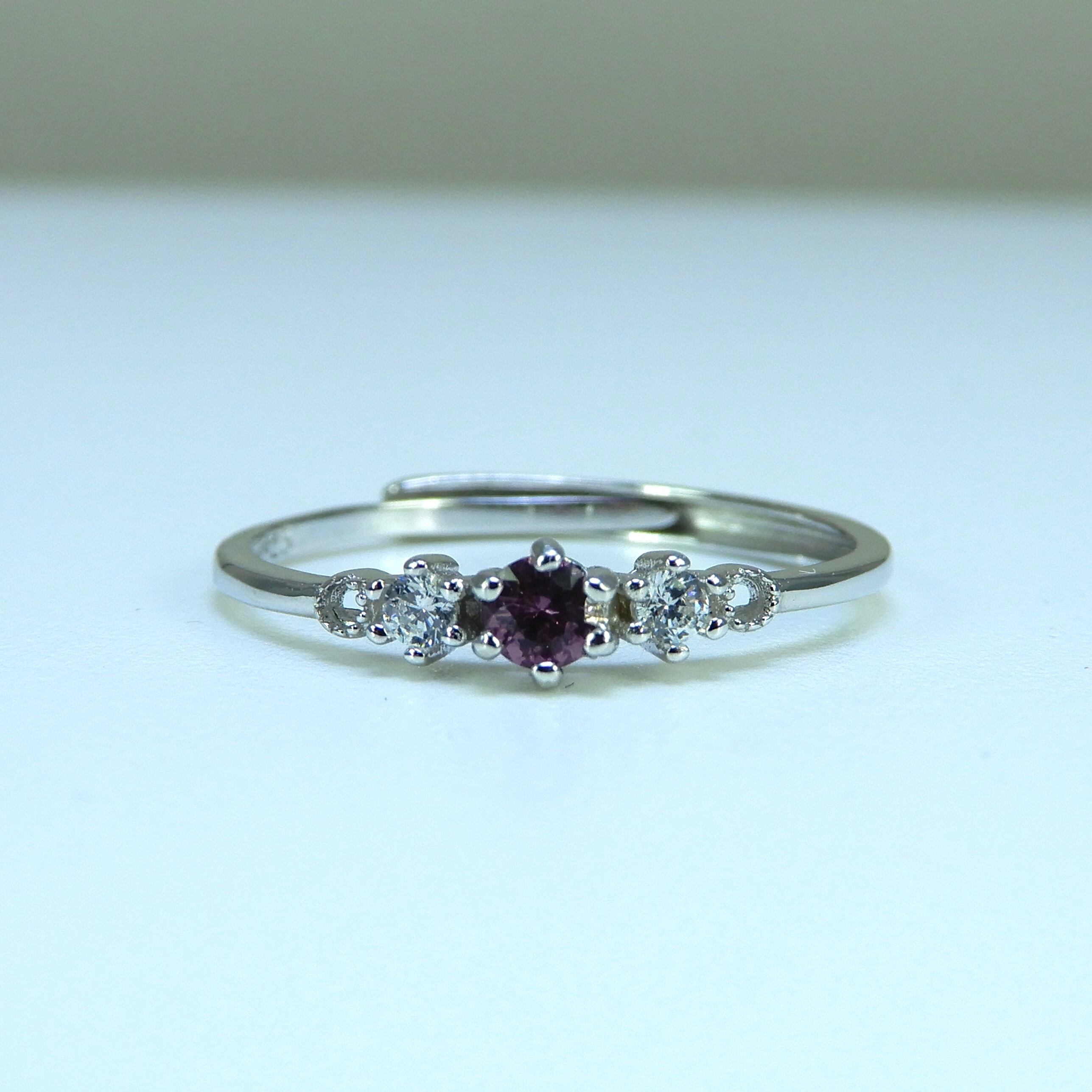 プラいちRing♦︎パープルスピネル♦︎WGカラー《0010》
