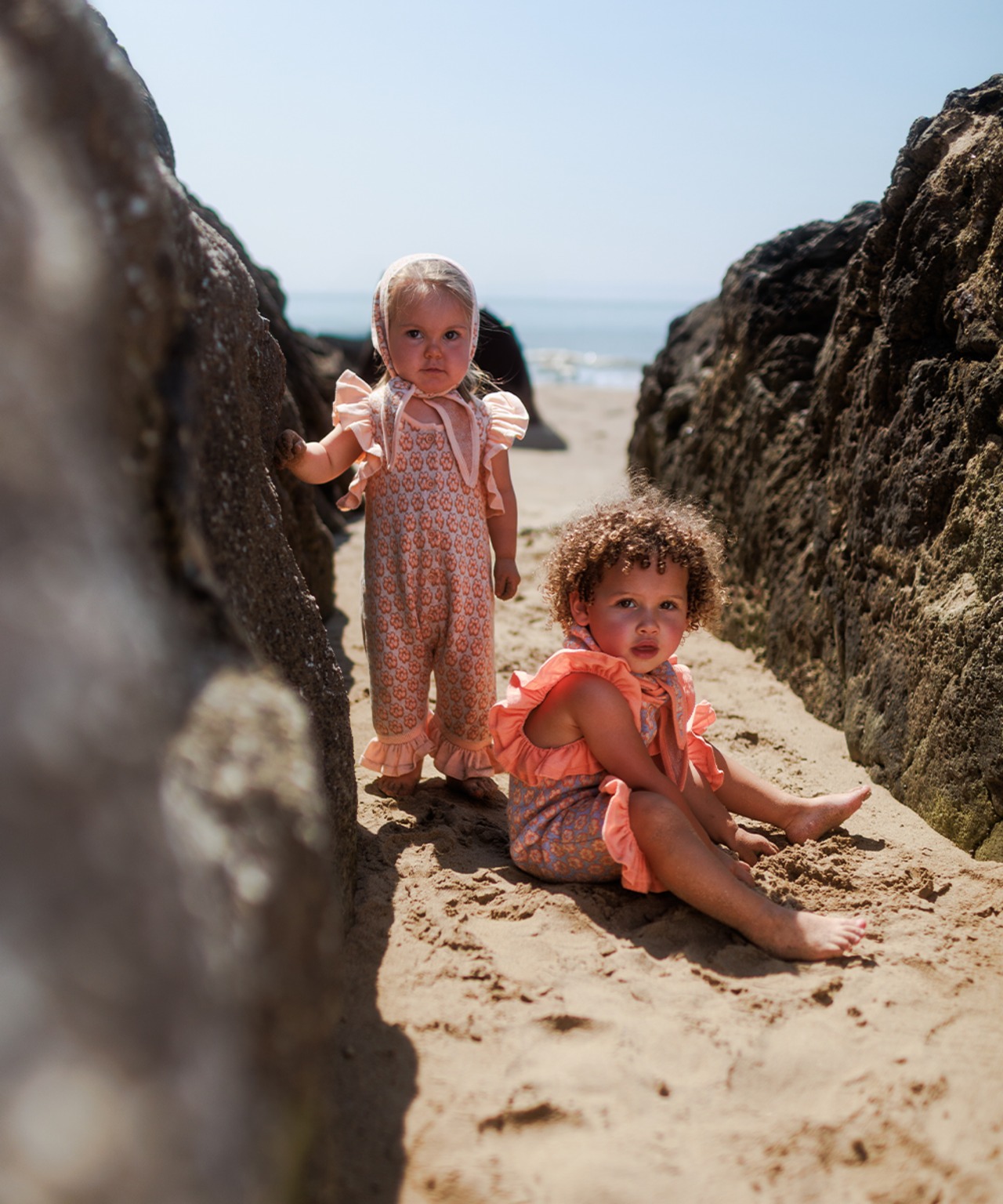 MABLI　DONUT NECKTIE - LIGHT CHAMBRAY