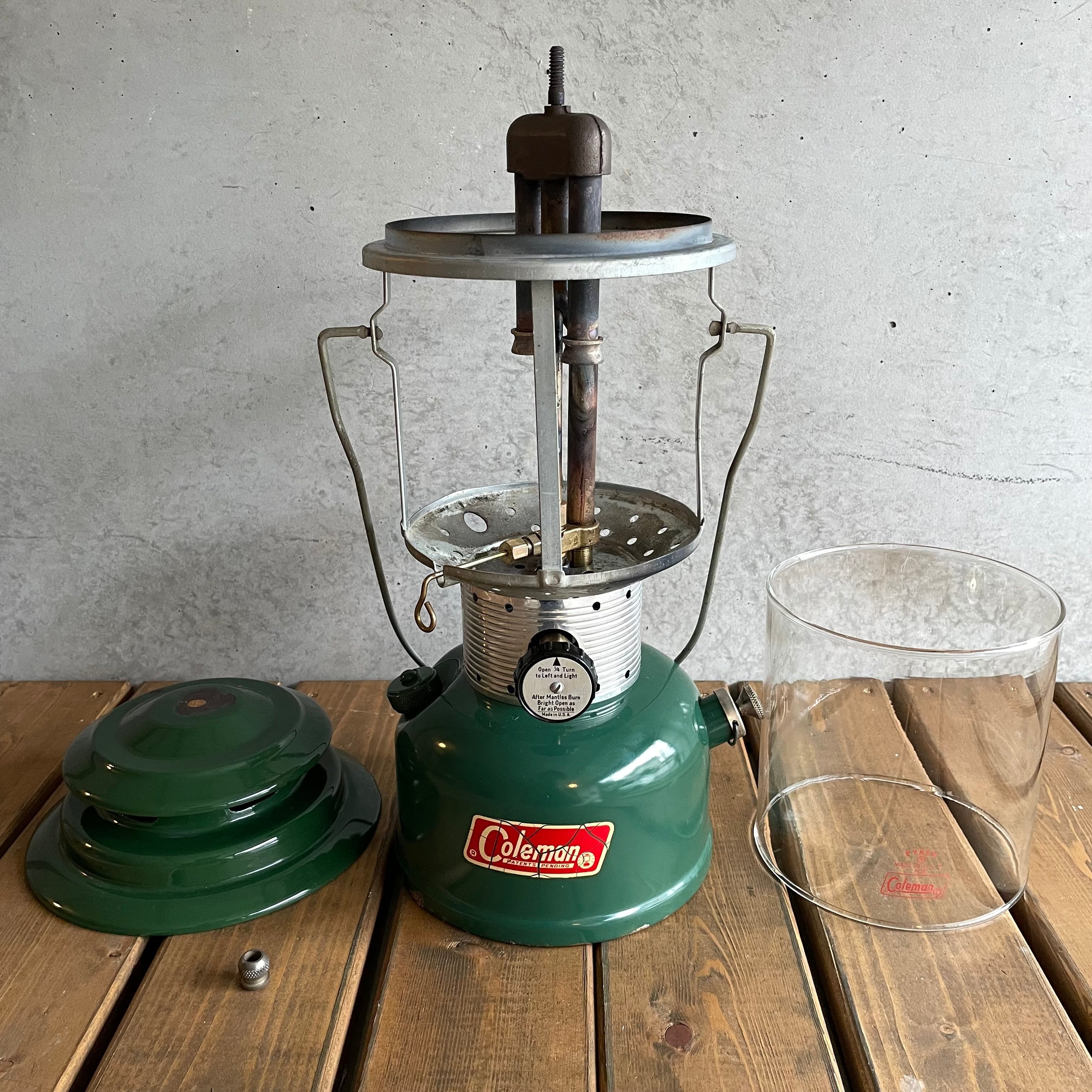 コールマン 220F 1966年7月製造 ツーマントル ランタン パテペン コールマン 220F 1966年7月製造 ツーマントル ランタン パテペン