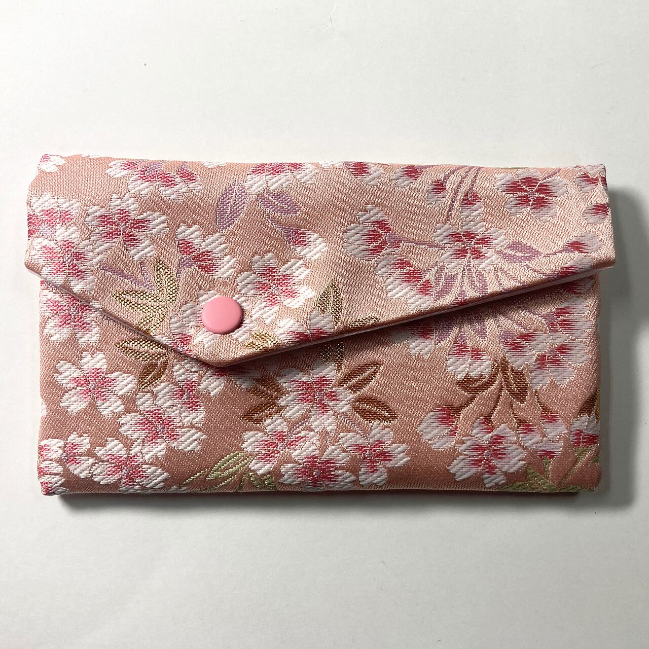 略式念珠 ローズクオーツ共仕立 正絹房 念珠袋付 | sankodoshop