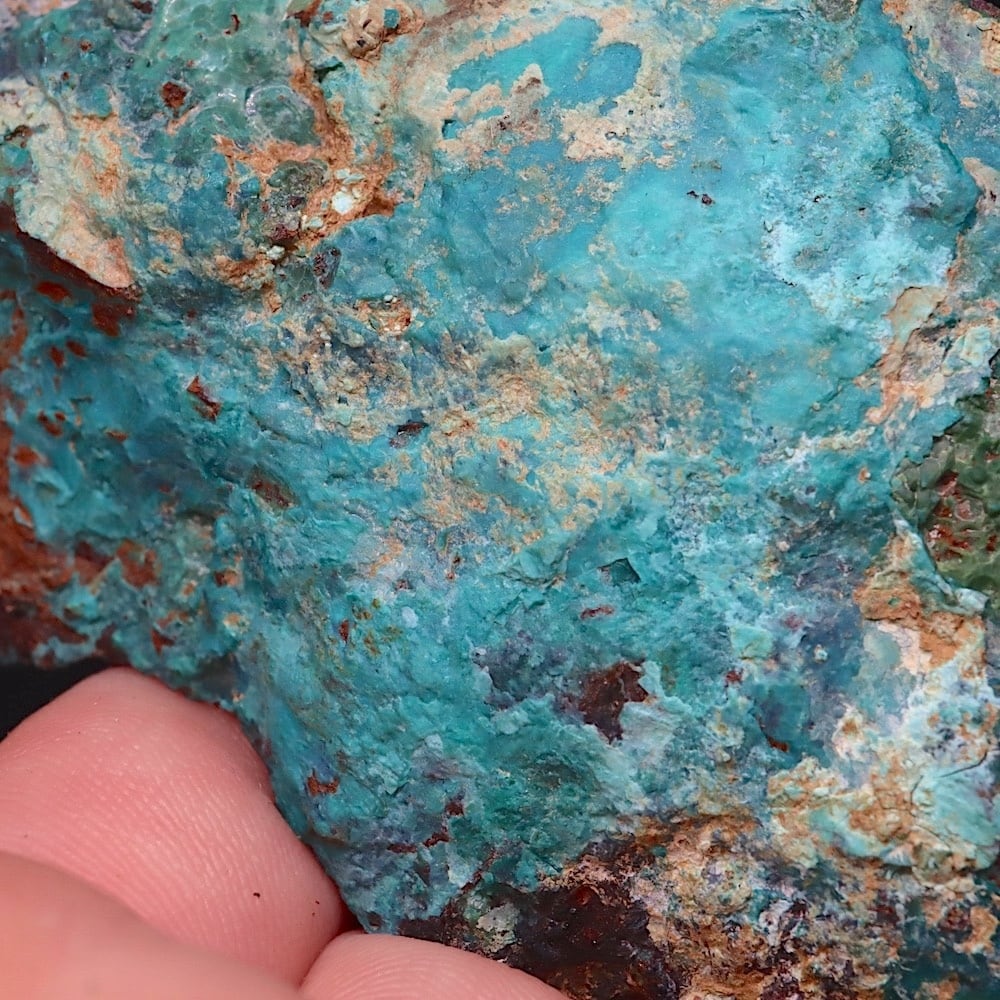 マラカイト＆クリソコラ 孔雀石 珪孔雀石 69.8g 原石 鉱物 CHS163