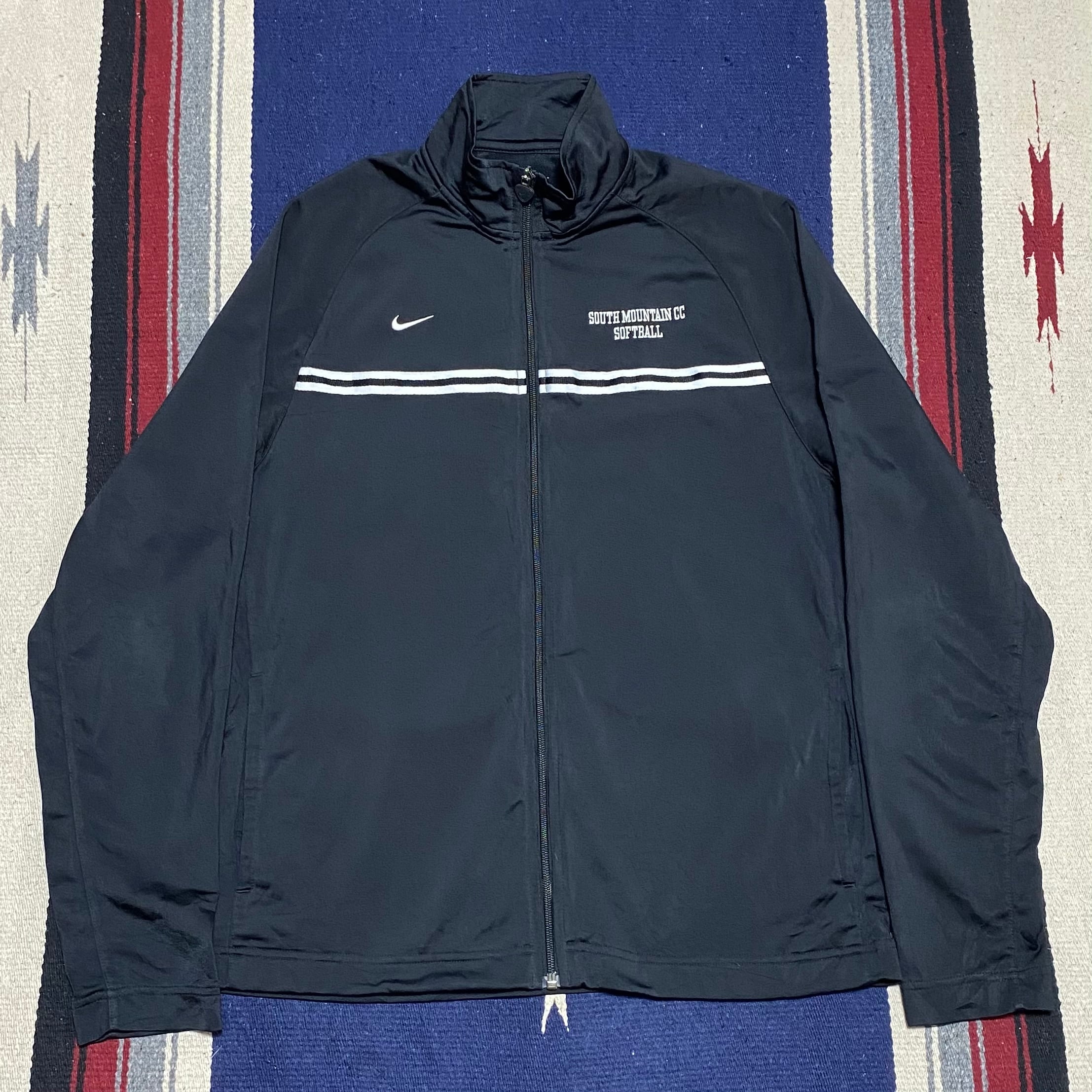 90s 古着 ナイキ トラックジャケット ジャージ スウォッシュロゴ NIKE