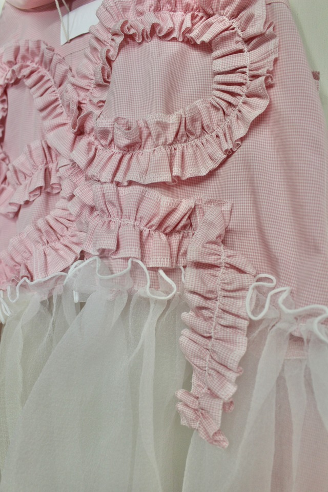 frill shirt tops