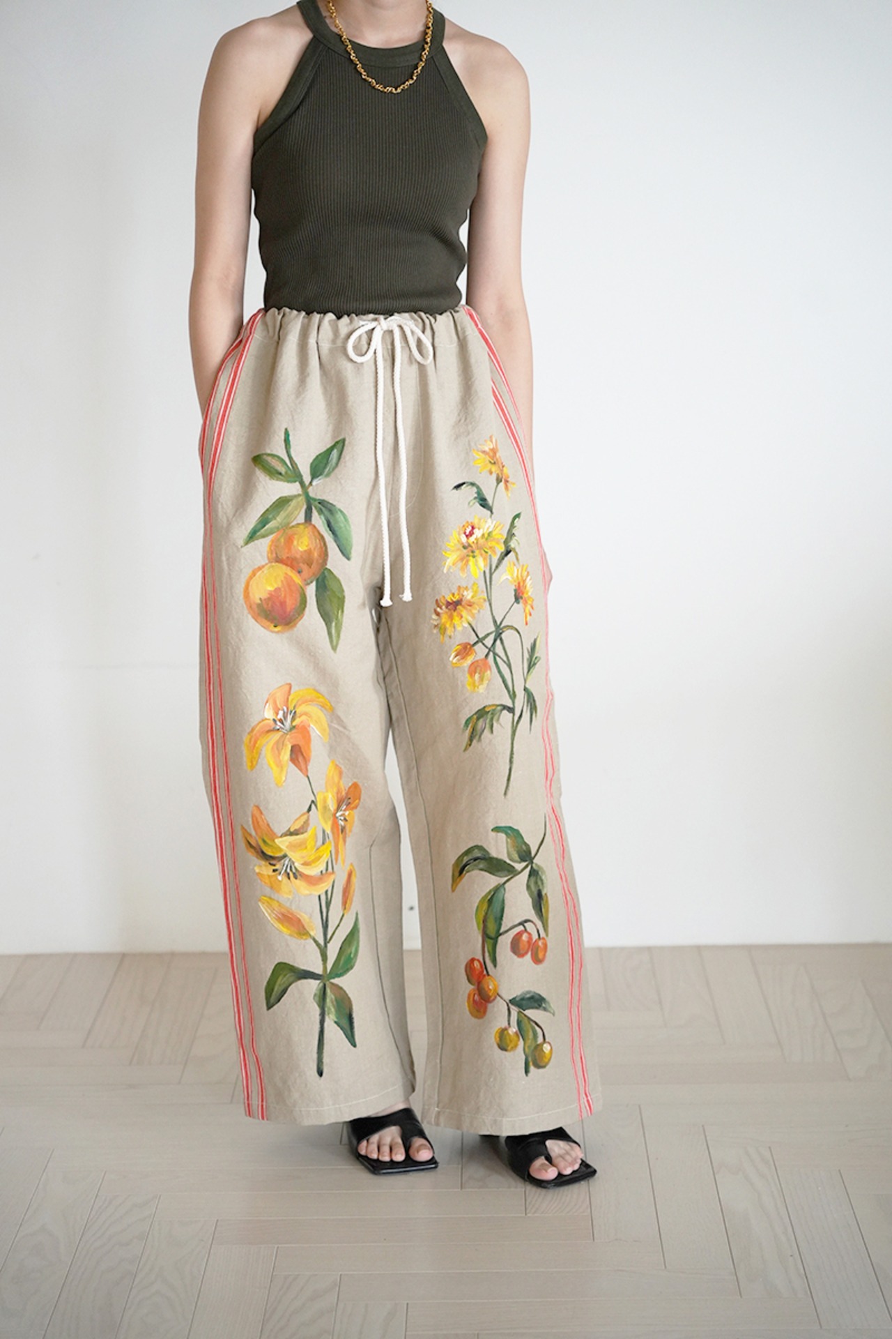 used linen line pants 26