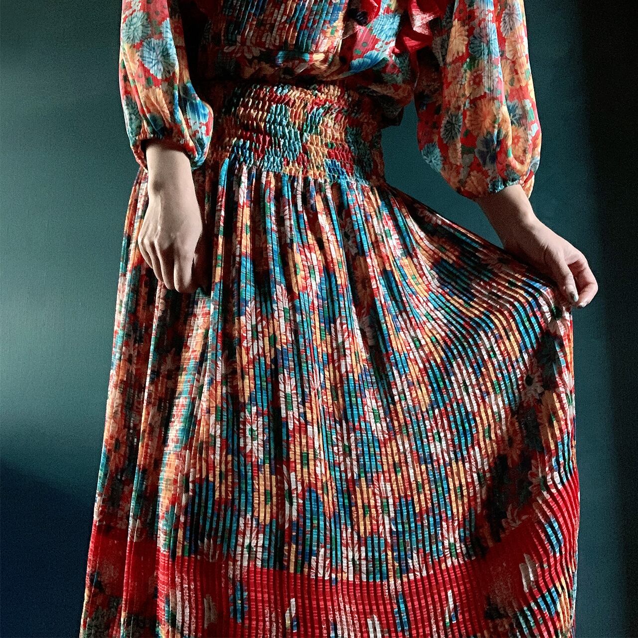 80s Vintage Diane Freis Dress | Milagro Vintage