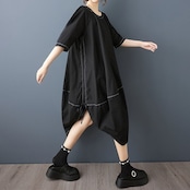 コクーンシルエット ワンピース 30193