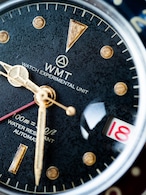 WMT WATCHES Panton MKII – Black Dial / Heavy Aged