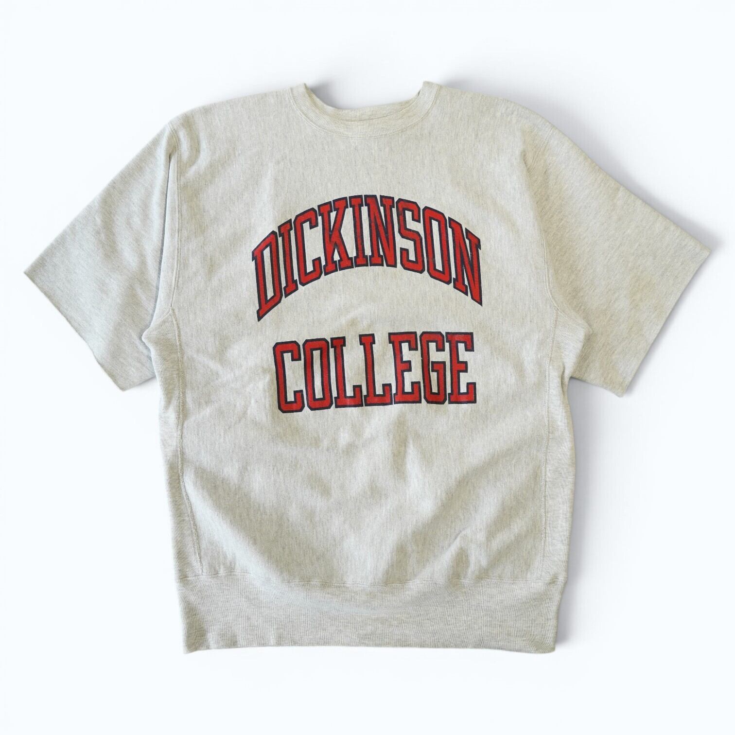 1990s Champion REVERSE WEAVE “DICKINSON COLLEGE”両面プリント 袖カットオフ スウェット XXL USA製
