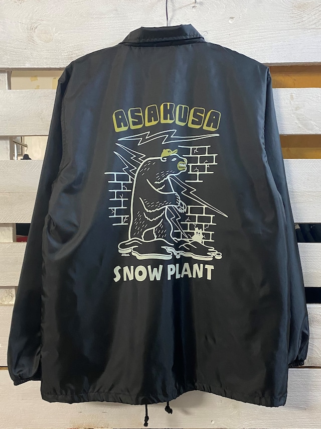 SNOW PLANT SOUVENIR COACH JACKET　