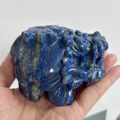 ラピスラズリ ロングイ　龍亀 置物 　607g ラピスラズリ ロングイ(龍亀) BIG | エンネ ミネラルズ|インテリア