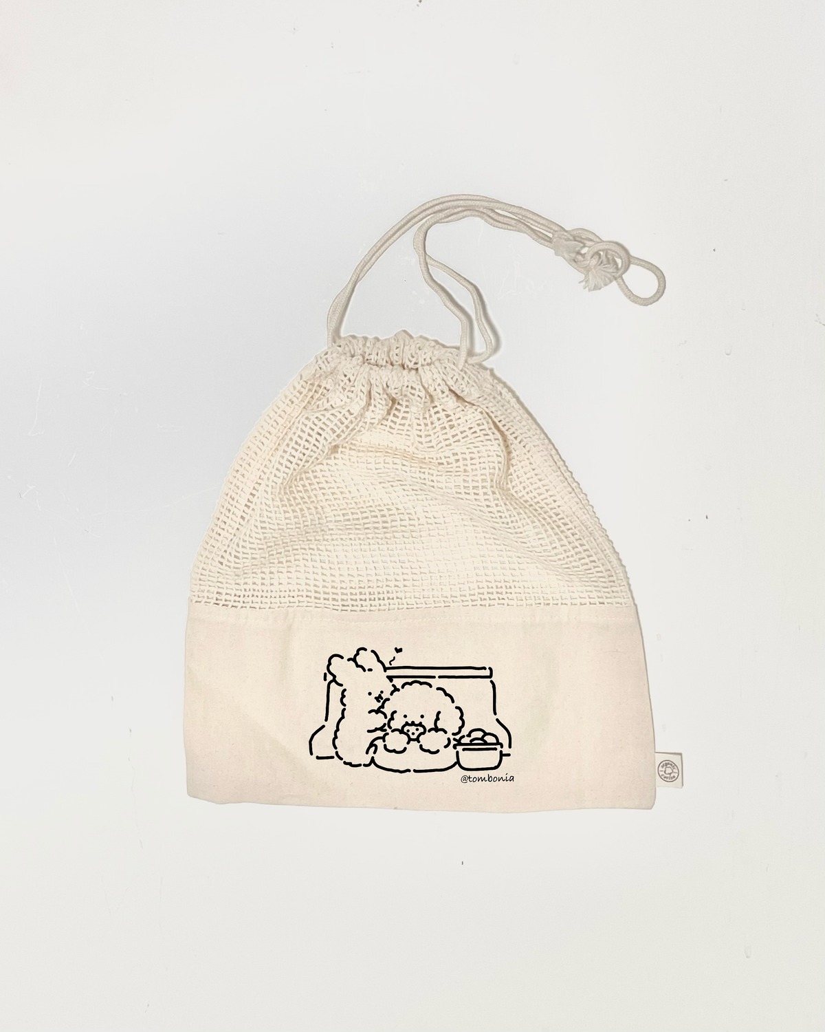 Muck with rabbit organic cotton pouch | tombonia