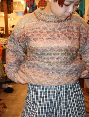 wool mix knit 【8023】