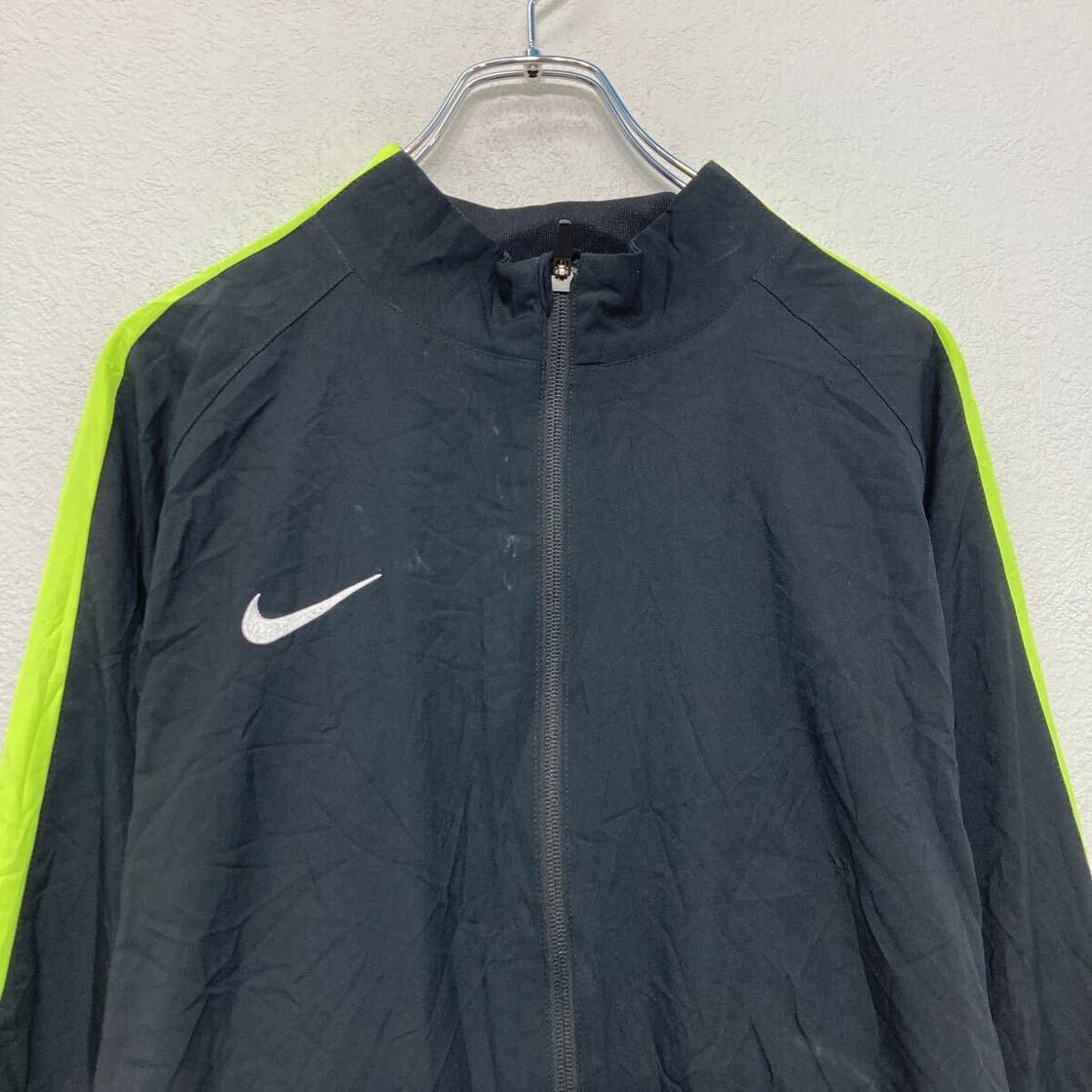 NIKE ジャージ ナイキ XL ブラック ビッグサイズ ジップアップ 