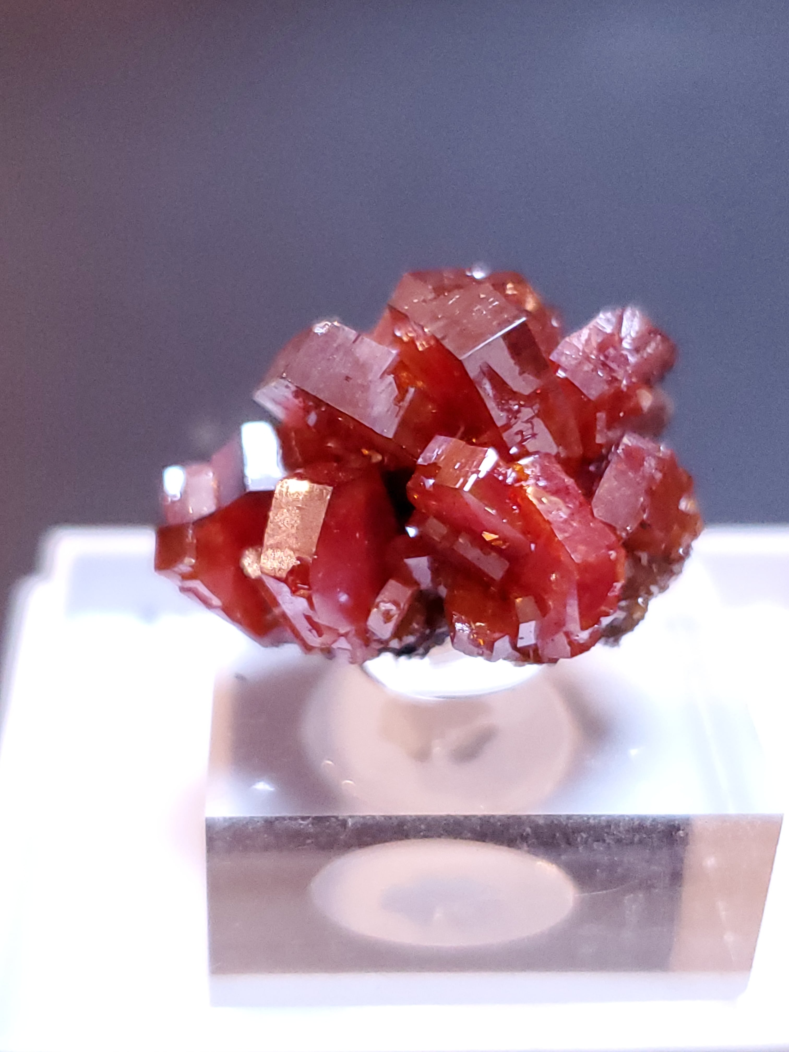 モロッコ産 バナディナイト 50g バナジナイト 標本 バナディナイト(褐