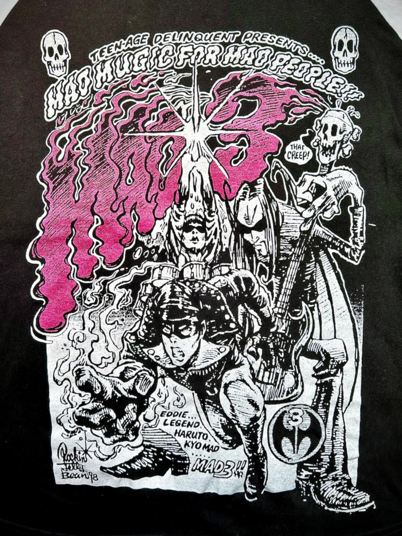 【MAD3】Rockin'Jelly Bean ラグランTee
