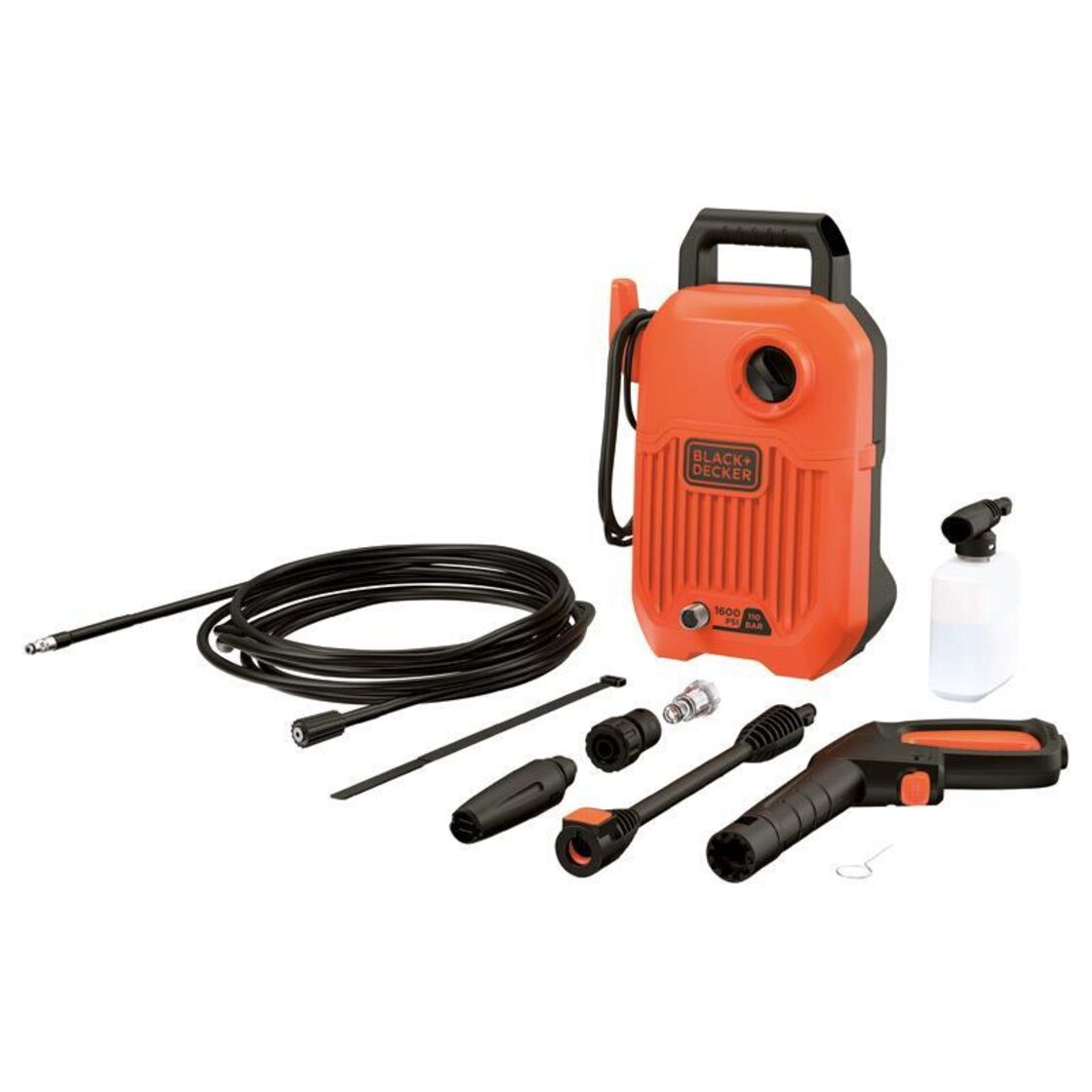 BLACK+DECKER スリム高圧洗浄機 BEPW1600 | Pay ID 