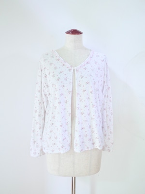 Pink Floral Homewear Cardigan