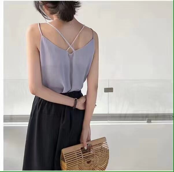 ダブルストラップ キャミソール　AJ2205-908
