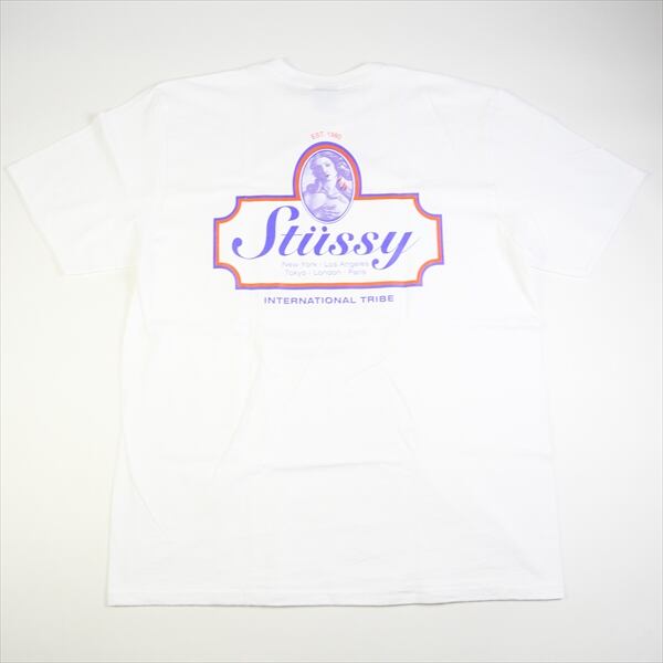 【SALE中！】ステューシー インターナショナル Tシャツ M 白 ホワイト