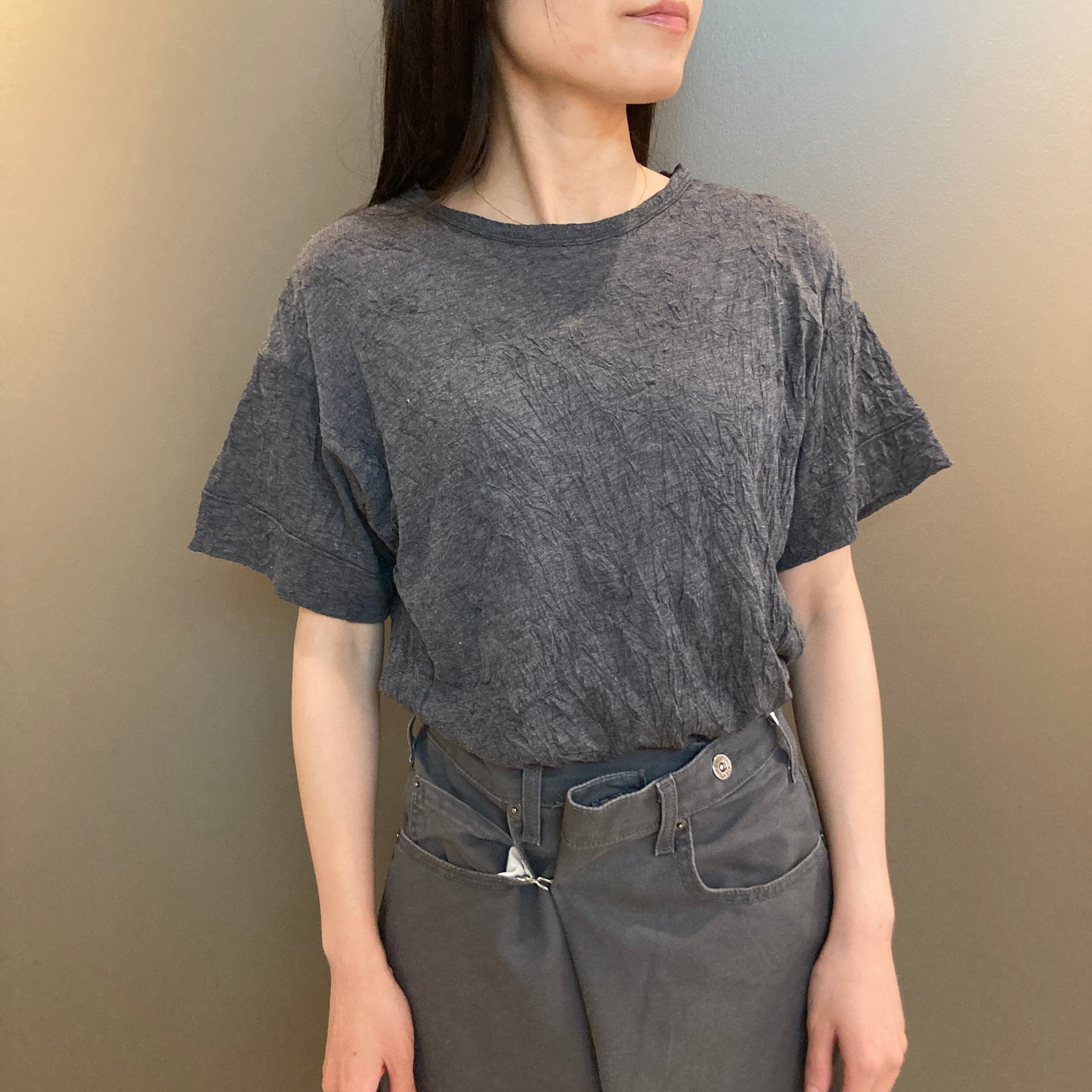 さり　MACHATT ラウンドヘムプルオーバー　2つまとめ Dessin de Mode【デッサン ド モード】 ラウンドヘムTシャツ(キャッチ