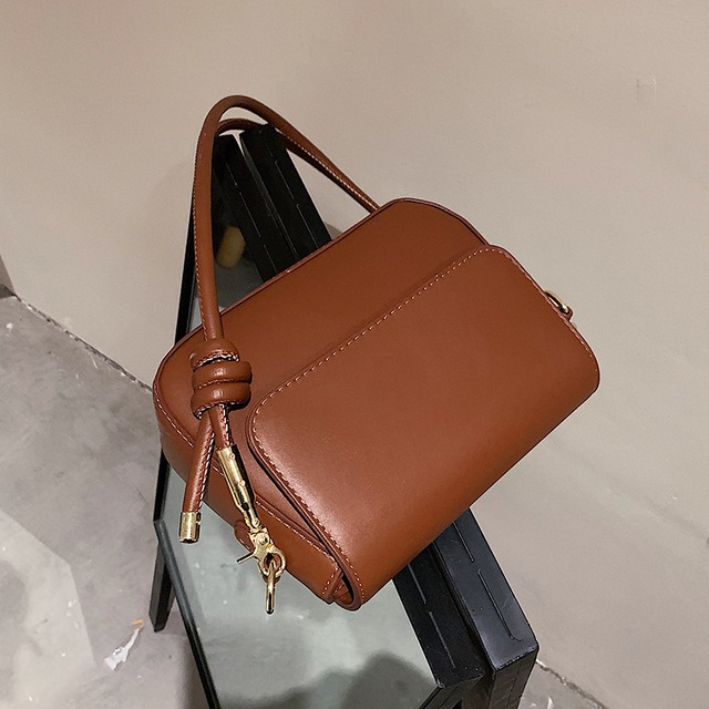 スタンダード レトロ スクウェア メッセンジャーバッグ 手作りハンドバック94325489906