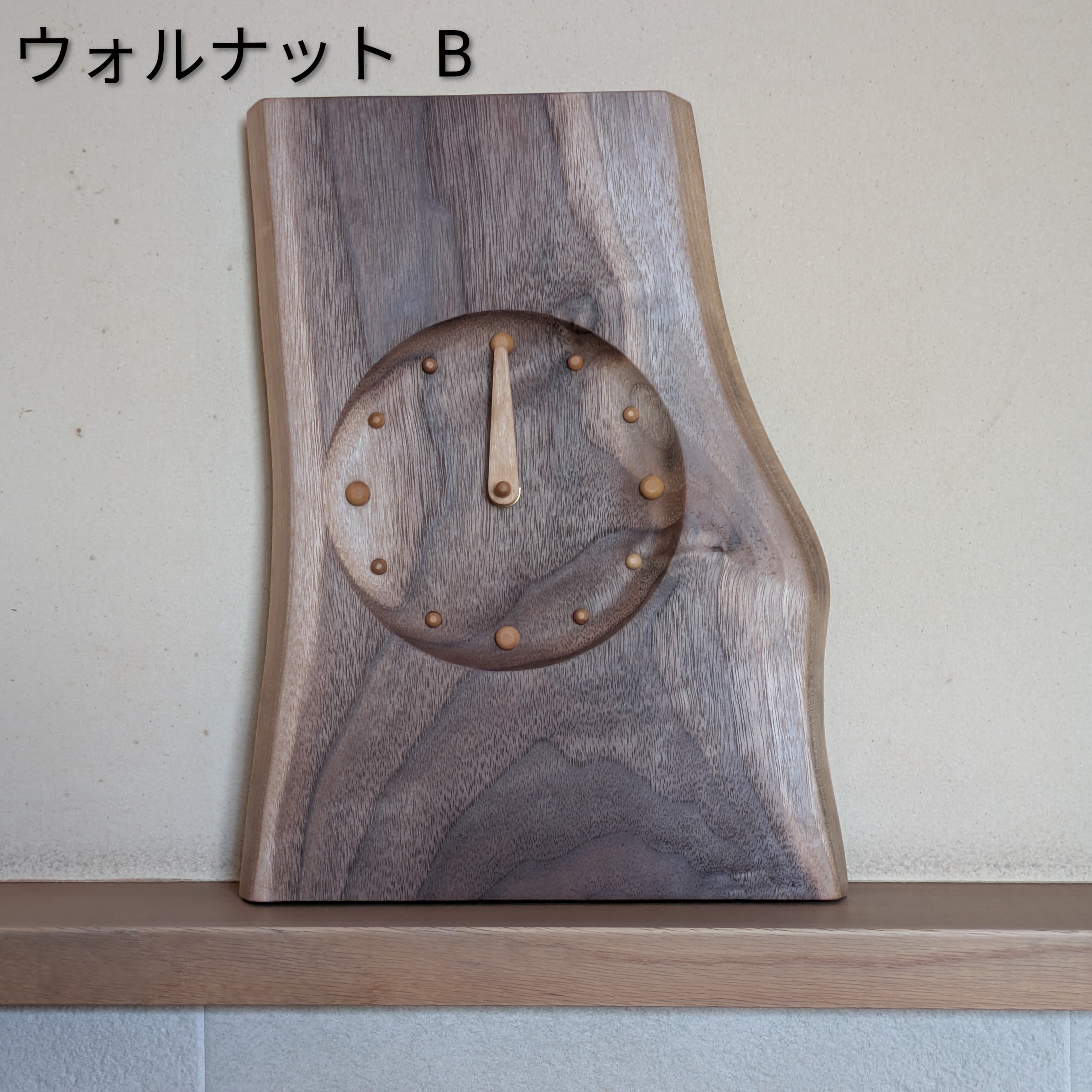 耳付時計 たて型（単体） | 飛騨高山 家具工房雉子舎オンラインショップ