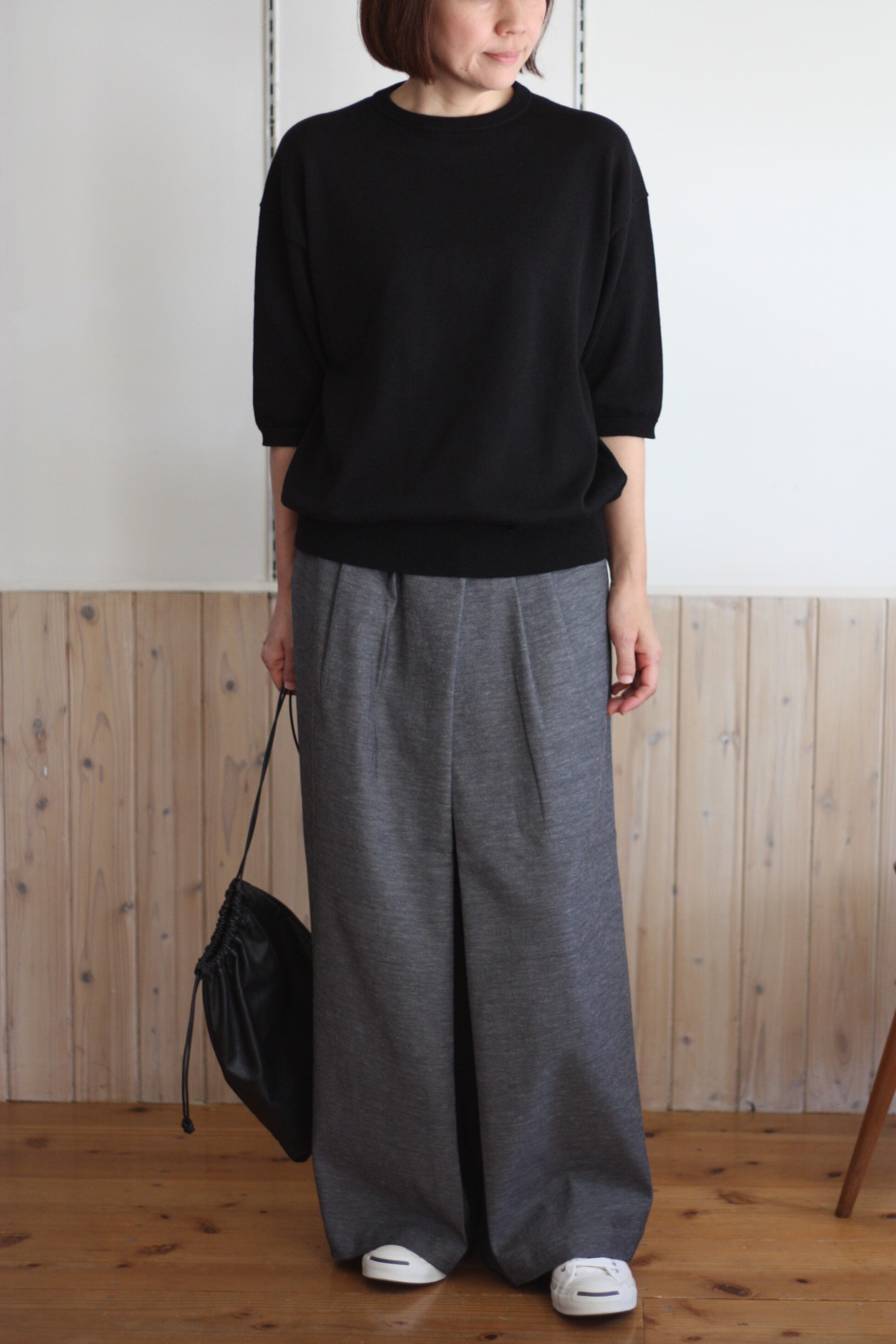 Le pivot ルピボット オックスタックパンツ チャコール | tous les jours
