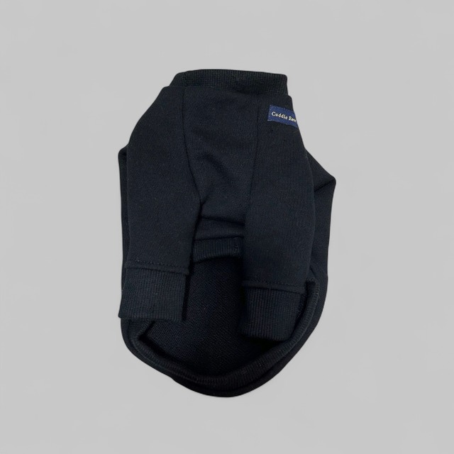 ★グリーン★ゾンビ犬 ロゴトレーナー / ブラック 犬服・ミニピン服 ハロウィン