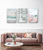 絵画/アートパネル/インテリア/モダン/北欧/おしゃれ　アートパネル 3枚セット(お取り寄せ商品)