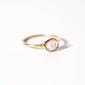 【15号】モルガナイト リング（プチ）