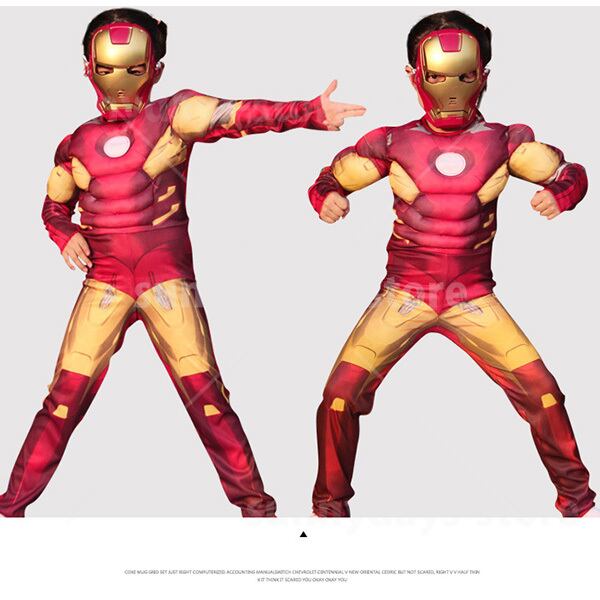 ハロウィン 衣装 仮装 子供 コスプレ アイアンマン 風 アベンジャーズ