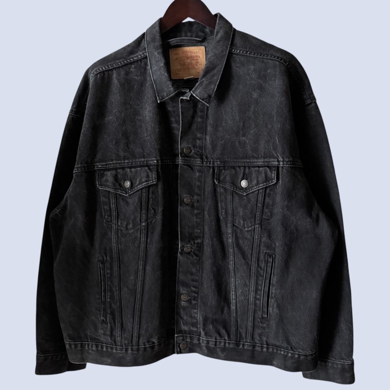 LEVI'S 70507-4159 SULFUR BLACK DENIM JACKET