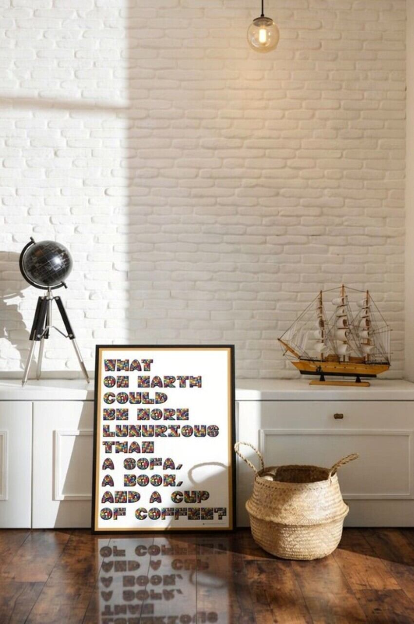 DHD(M)040【フレーム付きインテリアポスターA2　サンドウィッチもほしい】