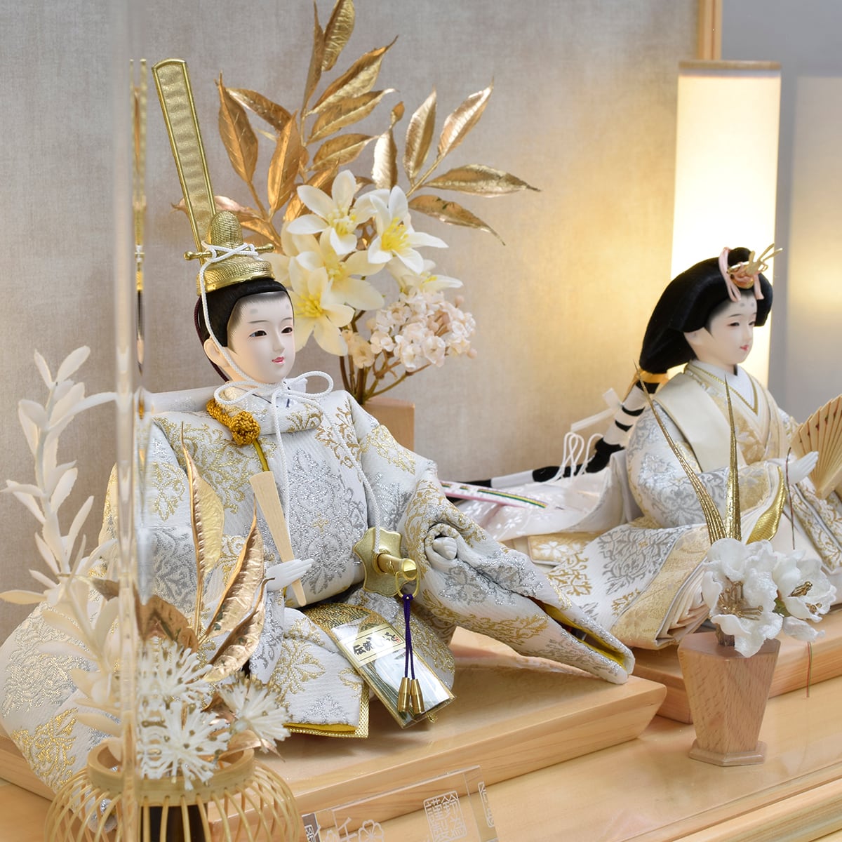 雛人形 ケース入り 伝統的装飾 雛人形 ケース入り 伝統的装飾