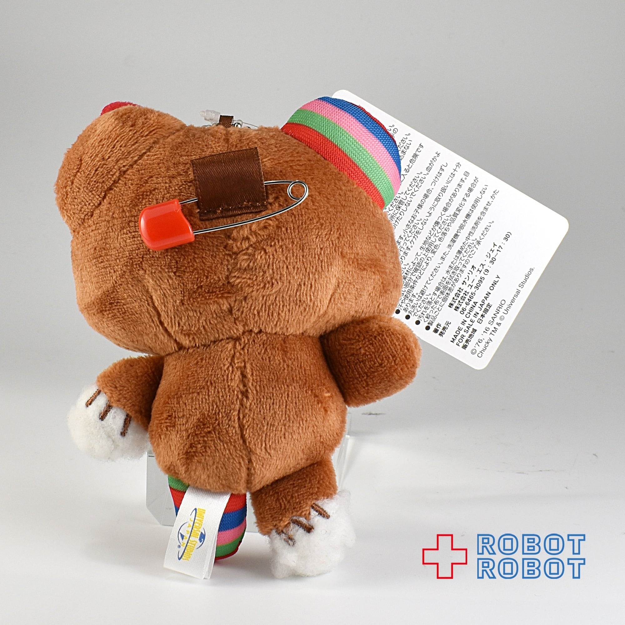 USJ ハローキティ チャッキー くま ぬいぐるみバッジ | ROBOTROBOT