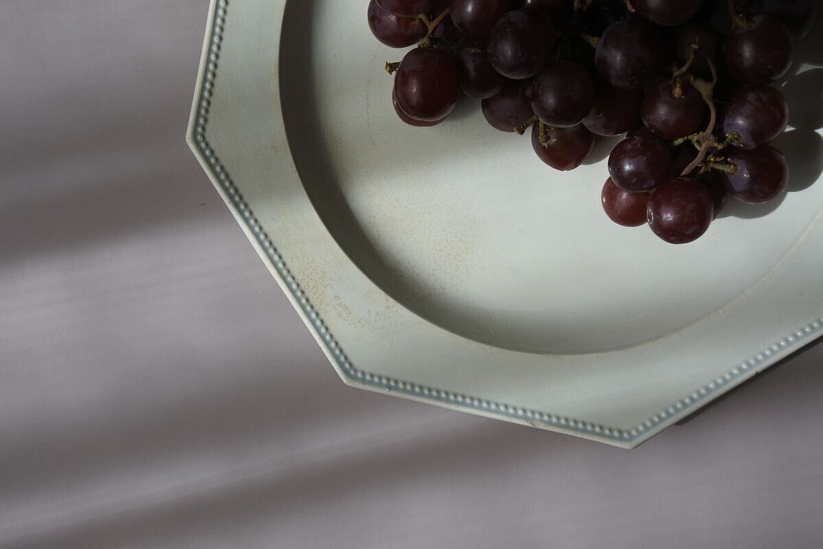 Early 19th C. Octagonal Plate, Paillart & Hautin Choisy F